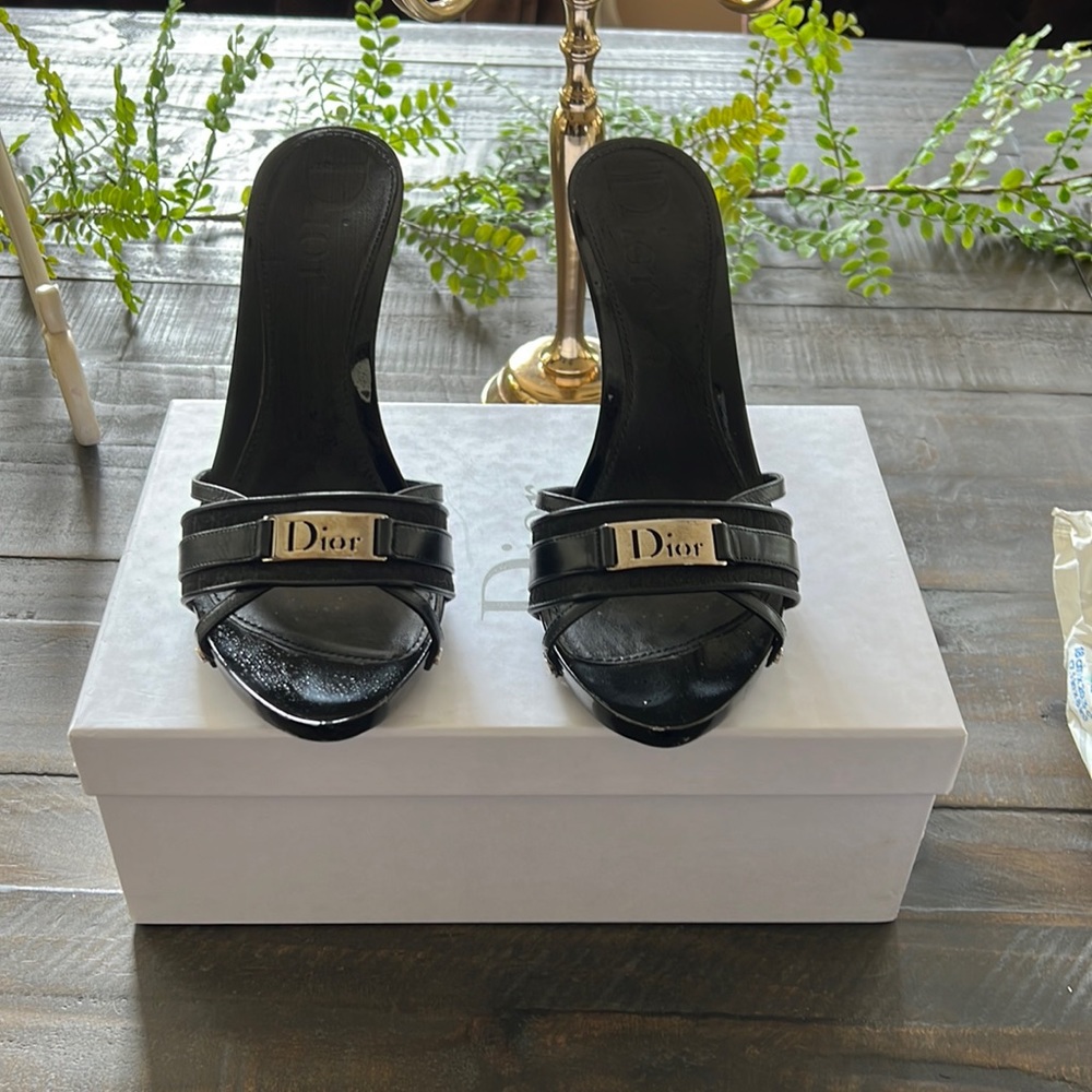Christian Dior Clogs in black